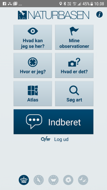 Brug din Iphone eller Android telefon til at indrapportere dine fund direkte fra felten.